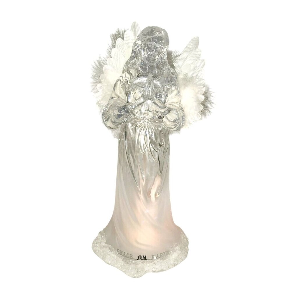 Noel Clear Angel 'Peace on Earth'  Light Up Holiday Decoration - JC Penney Home